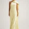 Silk dress with scarf