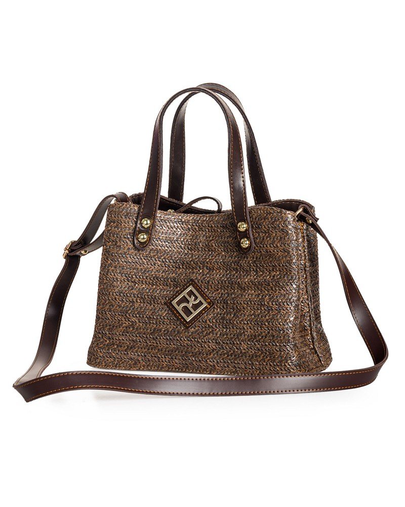 Medium straw bag
