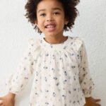 Girl print blouse