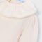 Girl ruffled neck blouse