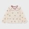 Girl Embroidered Blouse With Bows