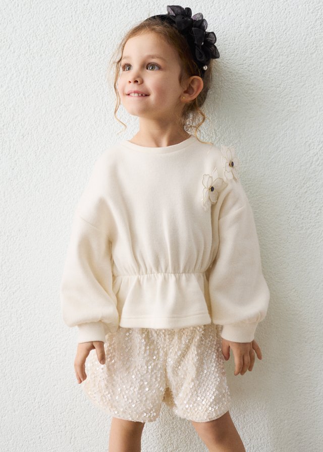 Girl set with Bermuda shorts
