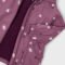 Girls' hooded rain jacket with fur trim