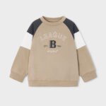 Boy Mixed Fabric Sweatshirt