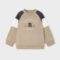 Boy Mixed Fabric Sweatshirt
