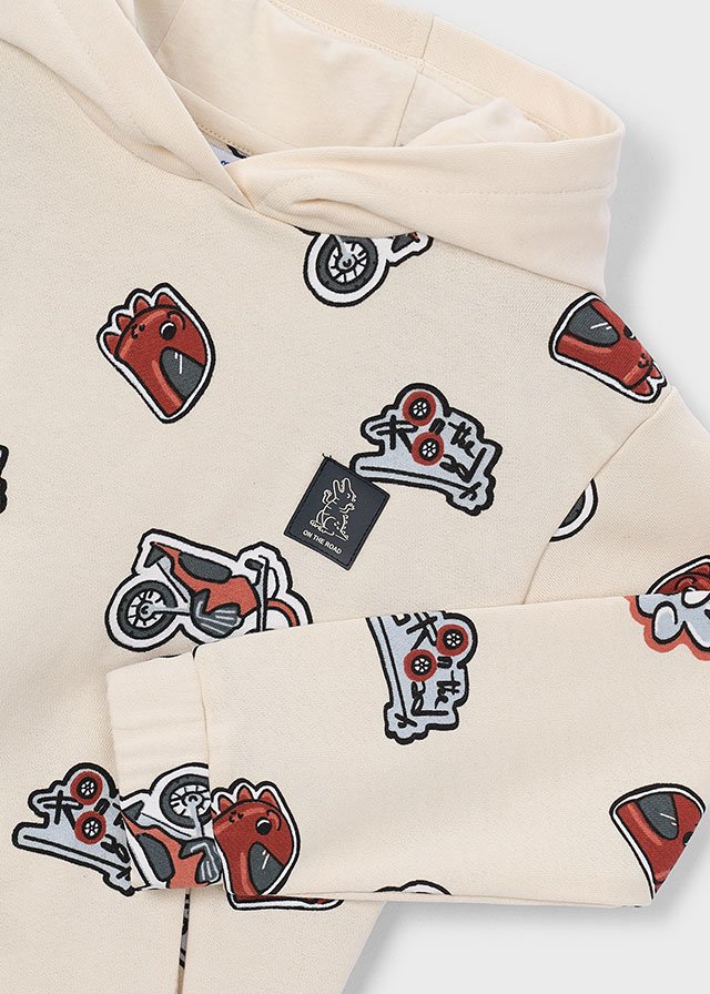 Boy Printed Hoodie