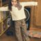 Girl twill pants