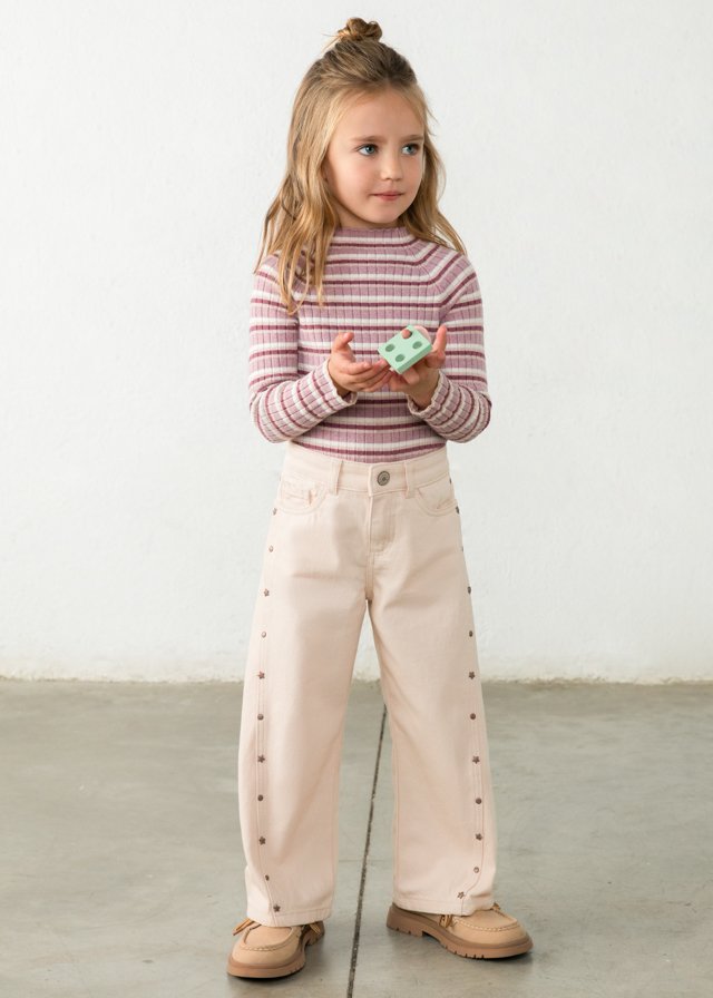 Girl twill pants