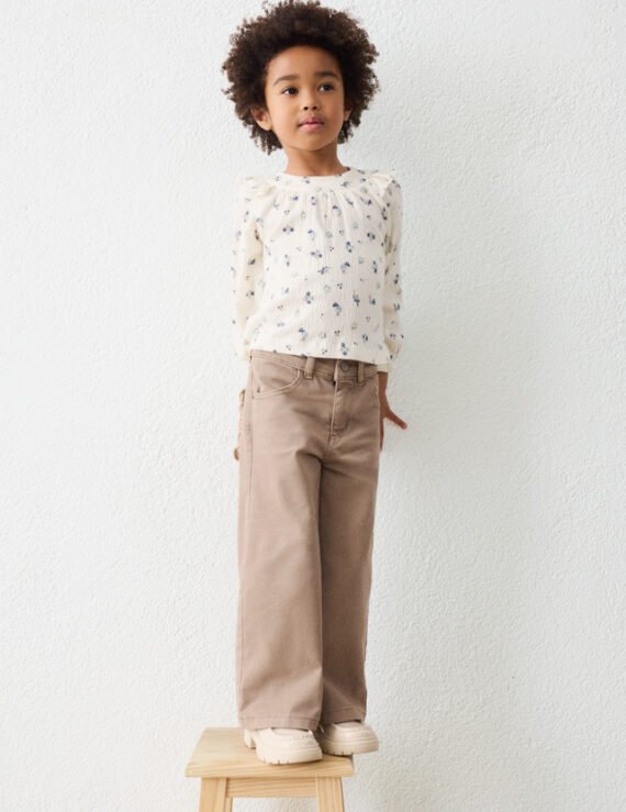 Girl twill trousers
