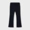 Flared ribbed leggings for girls