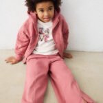 3-piece tracksuit with T-shirt for girls