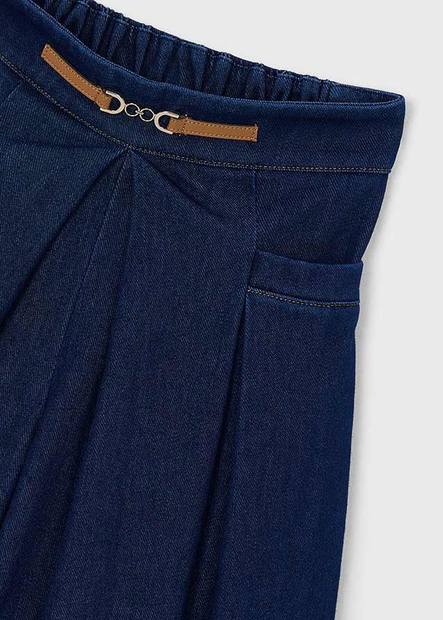 Girls' midi skirt-trousers