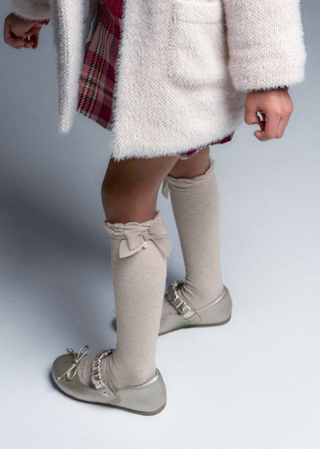 Girls' knee-high socks
