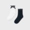 Girl 2-Pack Bow Socks