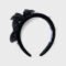 Velvet flower headband for girls