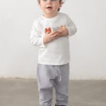 Basic baby tracksuit bottoms