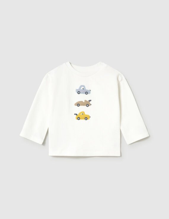 Embroidered baby T-shirt
