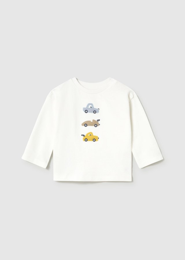 Embroidered baby T-shirt