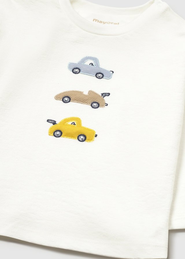 Embroidered baby T-shirt