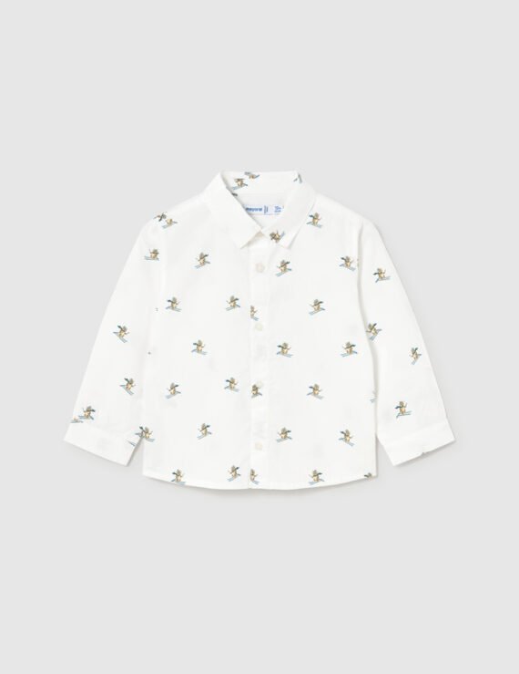Printed baby shirt