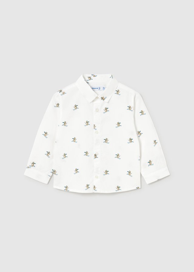 Printed baby shirt