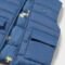 Reversible printed baby vest