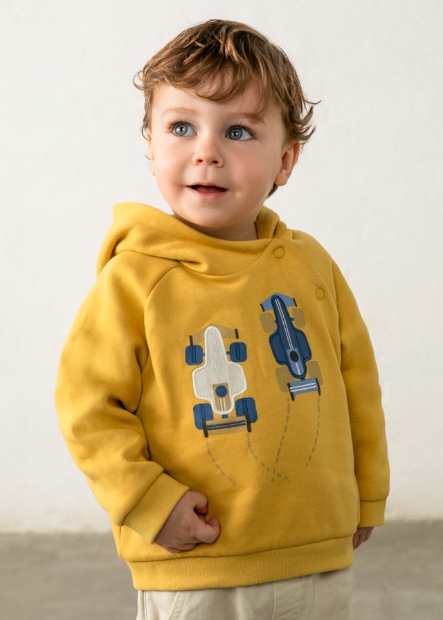Baby hooded sweatshirt