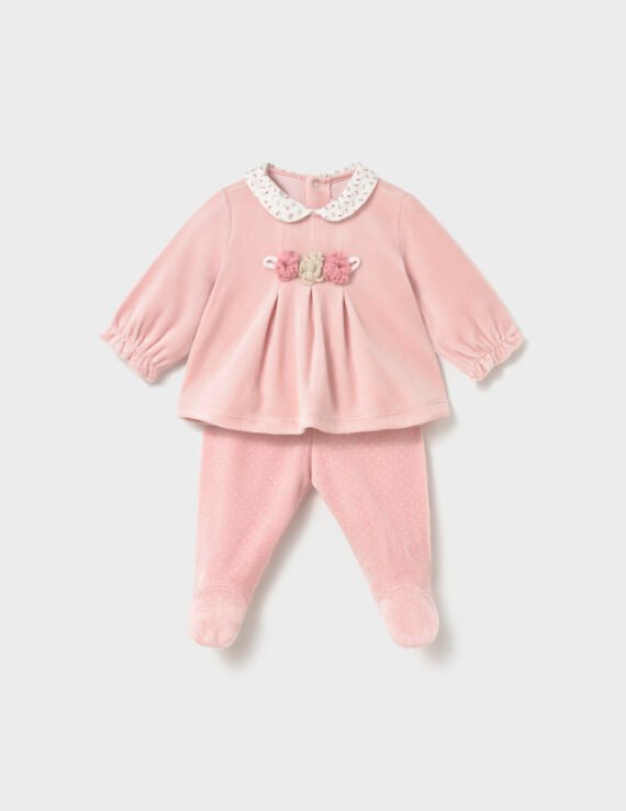 Newborn Girl Pants and Top Set