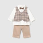 Newborn 3-piece shirt set