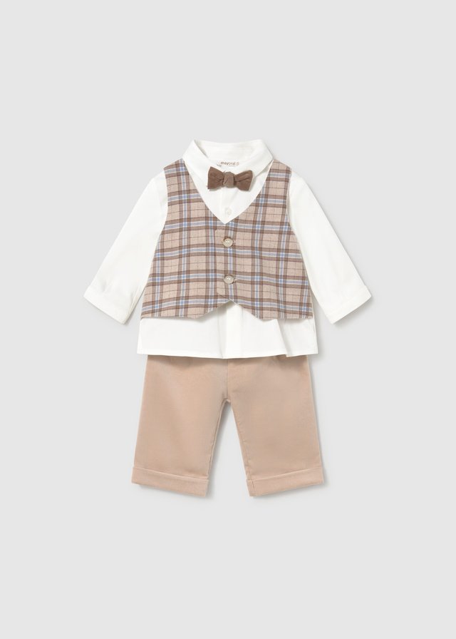 Newborn 3-piece shirt set