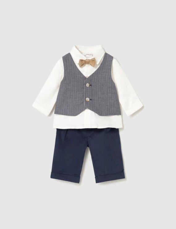 Newborn 3-piece shirt set