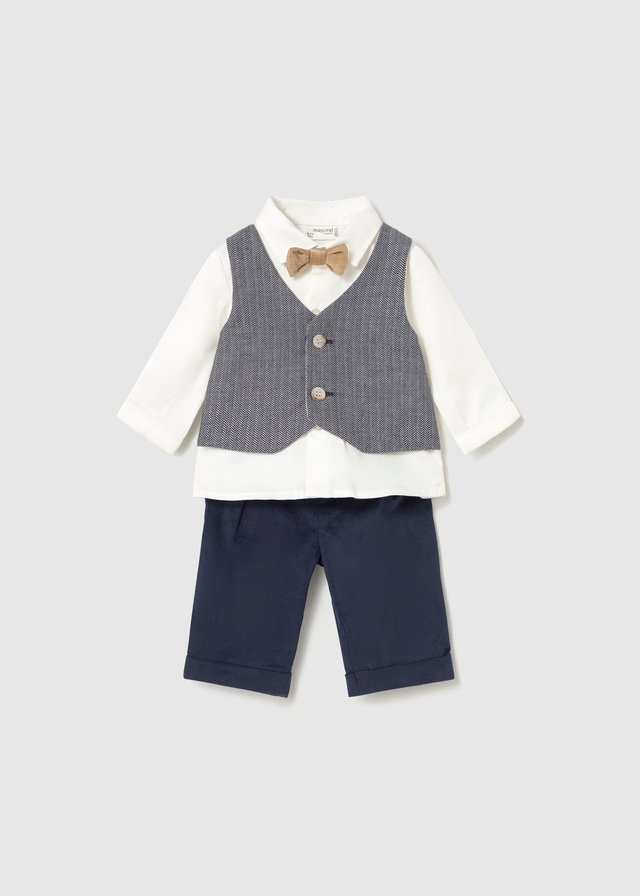 Newborn 3-piece shirt set