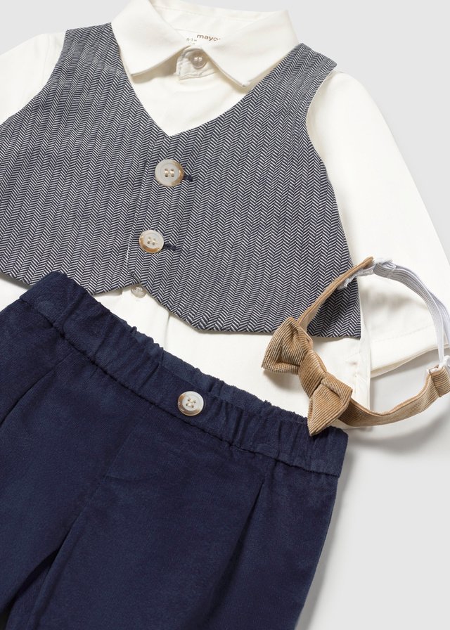 Newborn 3-piece shirt set