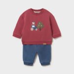 Newborn trousers and jumper set