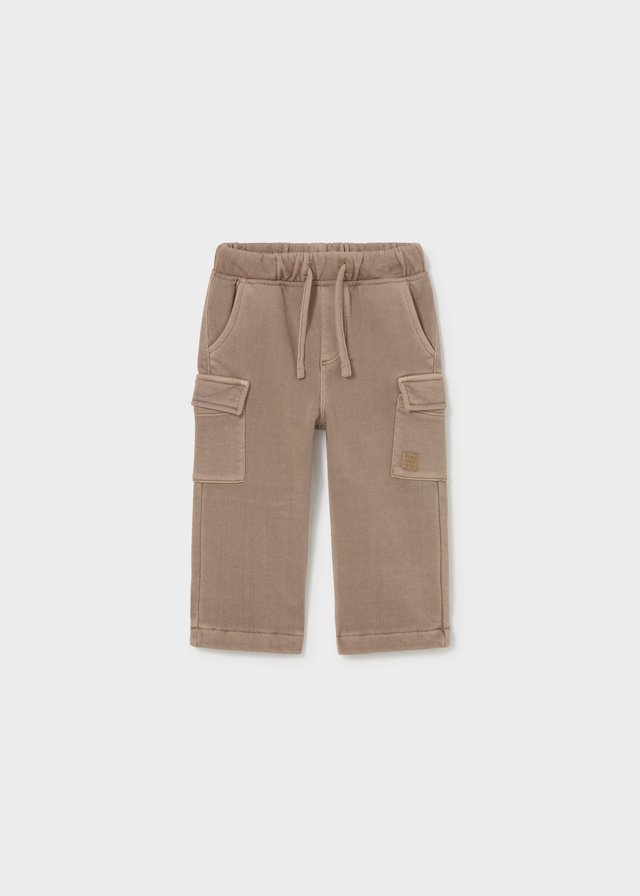 Baby knitted cargo trousers
