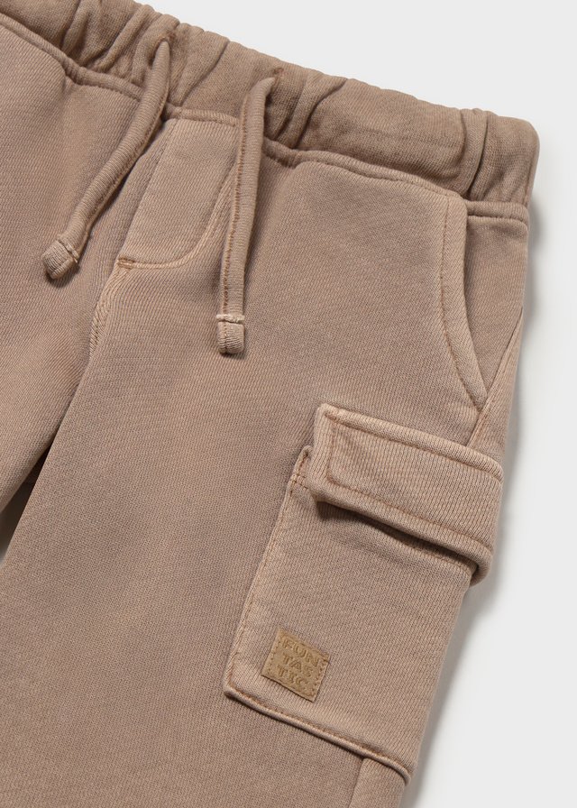 Baby knitted cargo trousers