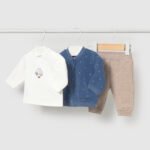 Newborn Boy Tracksuit with T-Shirt