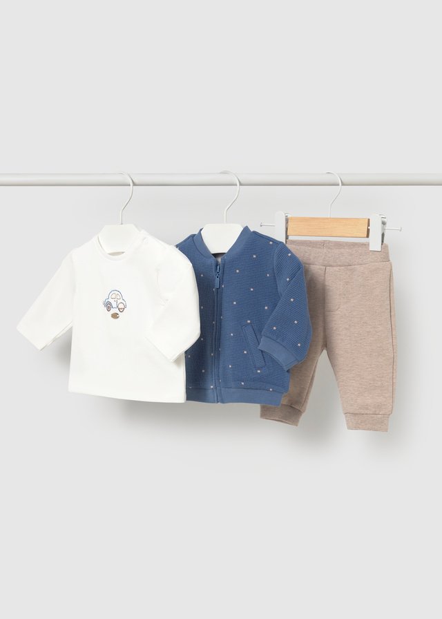 Newborn Boy Tracksuit with T-Shirt