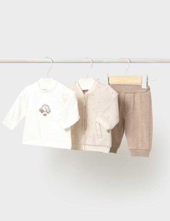 Newborn Boy Tracksuit with T-Shirt