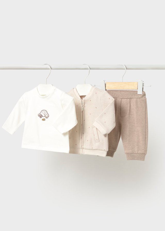 Newborn Boy Tracksuit with T-Shirt