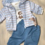 Newborn Boy Tracksuit with T-Shirt