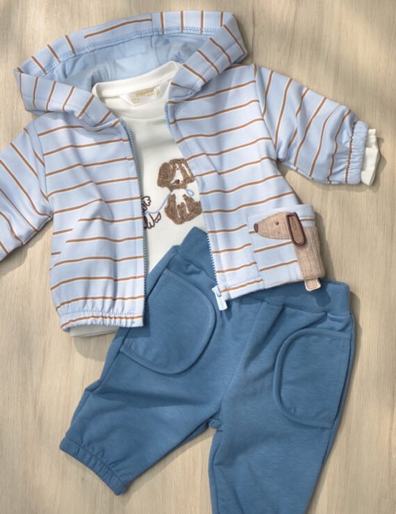 Newborn Boy Tracksuit with T-Shirt