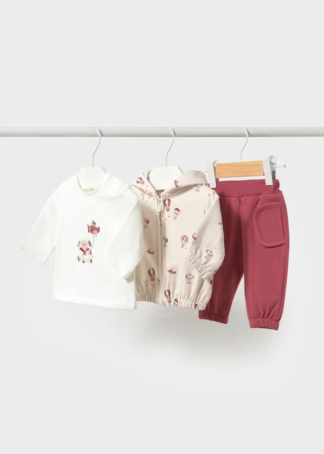Newborn Boy Tracksuit with T-Shirt