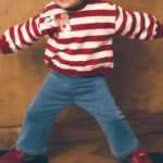 Baby jumper and trousers set