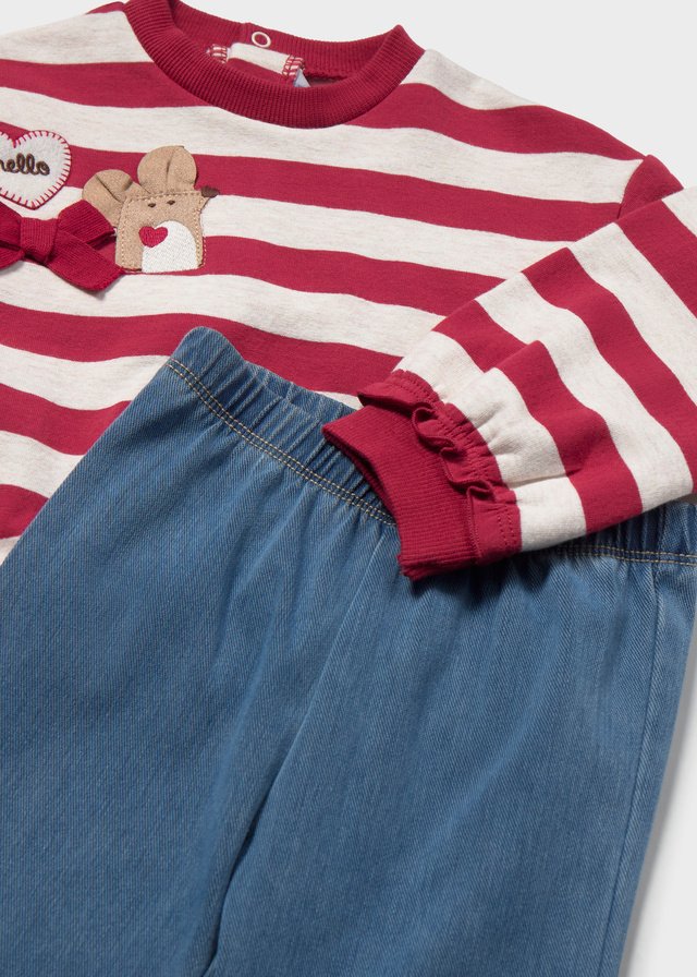 Baby jumper and trousers set