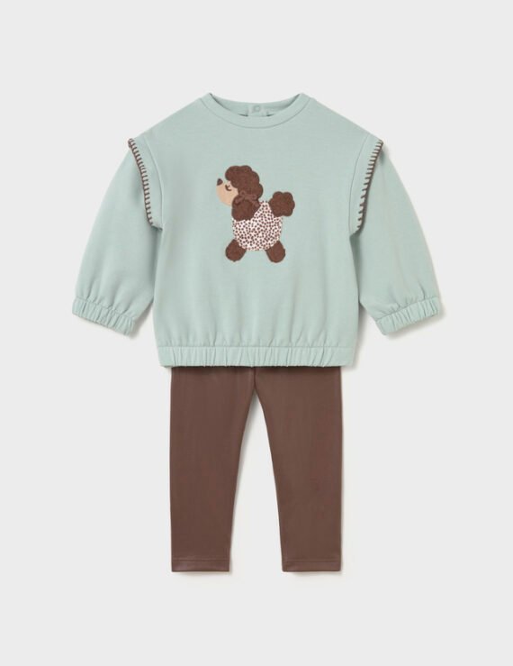 Baby jumper and leggings set