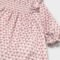 Newborn Girl Printed Velvet Dress