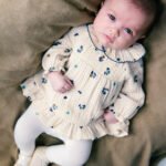 Newborn Girl Printed Dress