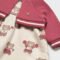 Newborn Print Dress with Cardigan