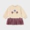 Baby fleece combo dress